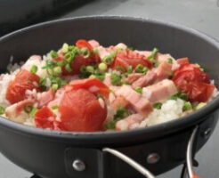 きょうの料理のレシピ・カマンベールとトマトの炊き込みご飯
