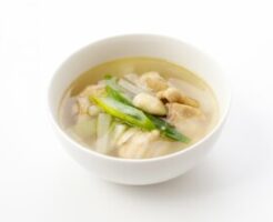きょうの料理のレシピ・れんこんと骨付き鶏のスープ