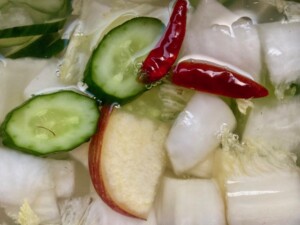 あさイチのレシピ・水キムチ風サラダ