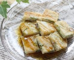 キメツケのレシピ・天ぷら粉の海鮮チヂミ