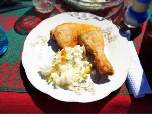 ウワサのお客様のレシピ・丸鶏のまるごとピラフ