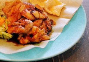あさイチのレシピ・オープン揚げ春巻き　鶏肉のオイスターソース炒めのせ