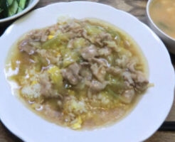 きょうの料理のレシピ・白菜の和風あんかけチャーハン