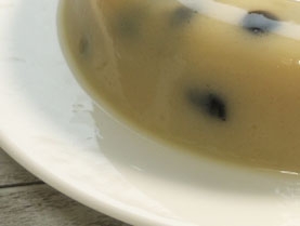 きょうの料理のレシピ・黒豆ミルクゼリー
