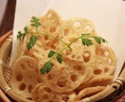きょうの料理のレシピ・かまぼこ＆れんこんチップス