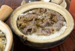 キューピー３分クッキングのレシピ・香港風 豚バラ肉の土鍋ごはん