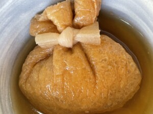 あさイチのレシピ・油揚げの袋煮～餅入り鶏ひき肉＆卵