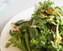 きょうの料理のレシピ・春菊のサラダ