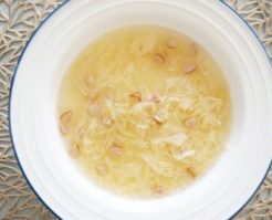 きょうの料理ビギナーズのレシピ・せん切りキャベツのだしかけスープ