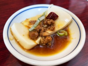 DAIGOも台所のレシピ・豆腐と鶏ミンチの蒸しもの