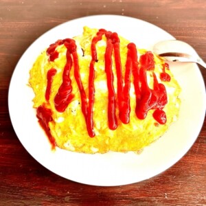【ラヴィット】カレースナックオムライスのレシピ