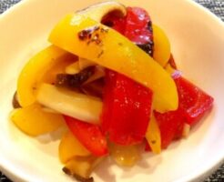 きょうの料理ビギナーズのレシピ・レンチン野菜のローズマリーマリネ