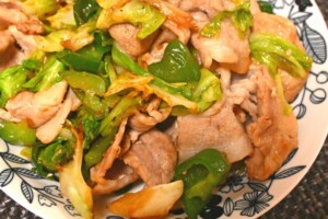 あさイチのレシピ・みそ漬けニンニクを使った肉野菜炒め