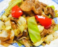 あさイチのレシピ・ホットプレート回鍋肉（ホイコーロー）