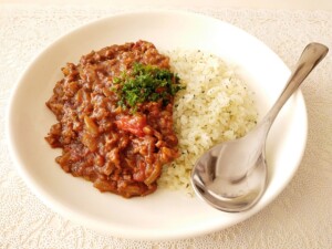 きょうの料理のレシピ・かぼちゃの坦々カレー