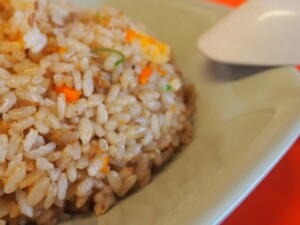 あさイチのレシピ・くりときのこの玄米チャーハン