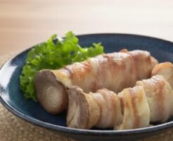 トリセツショーのレシピ・エリンギのファウンテン肉巻き
