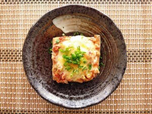 あさイチのレシピ• 厚揚げみそチーズ焼き