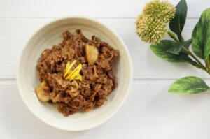 あさイチのレシピ・長芋と牛肉の甘辛煮