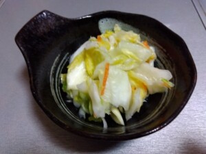 きょうの料理のレシピ・みかん香る白菜漬け