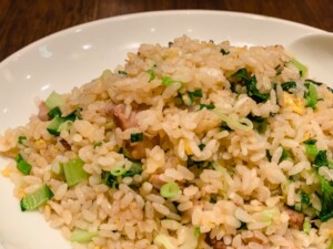 あさイチのレシピ・小松菜ビーフペッパー焼き飯
