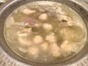 キューピー3分クッキングのレシピ・鶏の水炊き
