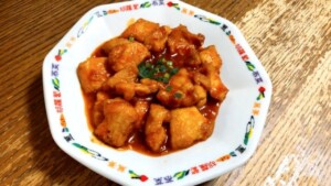 きょうの料理のレシピ・鶏肉のピリ辛黒酢ソテー