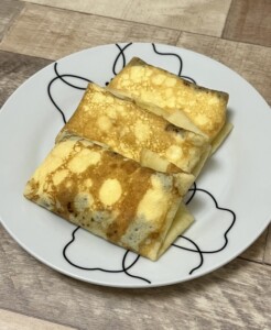 きょうの料理のレシピ・バナナとチーズクリームのクレープ