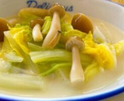 DayDay.(でいでい)のレシピ・白菜の豆乳スープ