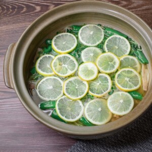 きょうの料理のレシピ・ほっこりレモン鍋