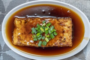 あさイチのレシピ・肉詰め厚揚げ豆腐 オイスターソース煮