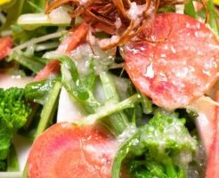 ウワサのお客さまのレシピ・赤かぶの海鮮サラダ