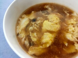 きょうの料理のレシピ・しいたけと卵のスープ