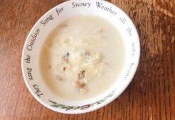 どさんこワイド179のレシピ・豆と椎茸の豆乳スープ