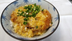 きょうの料理のレシピ・コロッケの鶏卵あんかけ丼