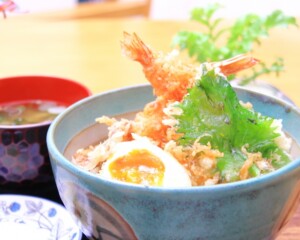 あさイチのレシピ・焼き天ぷらのサクサク天丼