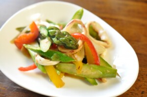 沸騰ワード10のレシピ・春野菜とイカのアンチョビ風アーリオオーリオ