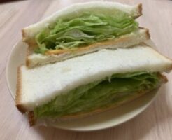 相葉マナブのレシピ・レタスたっぷりサンドイッチ