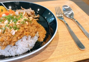 きょうの料理のレシピ・鶏と新ごぼうの山椒キーマカレー