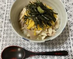 あさイチのレシピ・鶏スープがけご飯