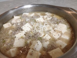 相葉マナブのレシピ・白い麻婆豆腐