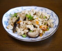 キューピー3分クッキングのレシピ・炒り豆腐