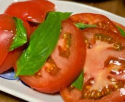 あさイチのレシピ・トマトの赤梅酢マリネ