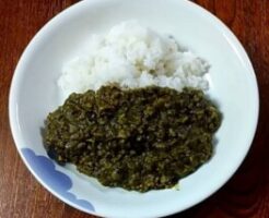 青空レストランのレシピ・ソフトケールキーマカレー