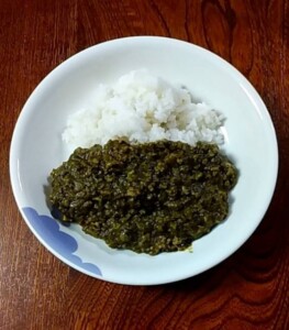 青空レストランのレシピ・ソフトケールキーマカレー