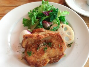 きょうの料理のレシピ・チキンソテー梅オリーブソース