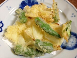きょうの料理のレシピ・夏野菜の一口かき揚げ