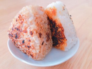 どさんこワイド179のレシピ・2種の焼きおむすび