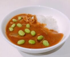 あさイチのレシピ・枝豆とソーセージの夏カレー