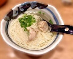 男子ごはんのレシピ・鶏とかつおだしのにゅうめん